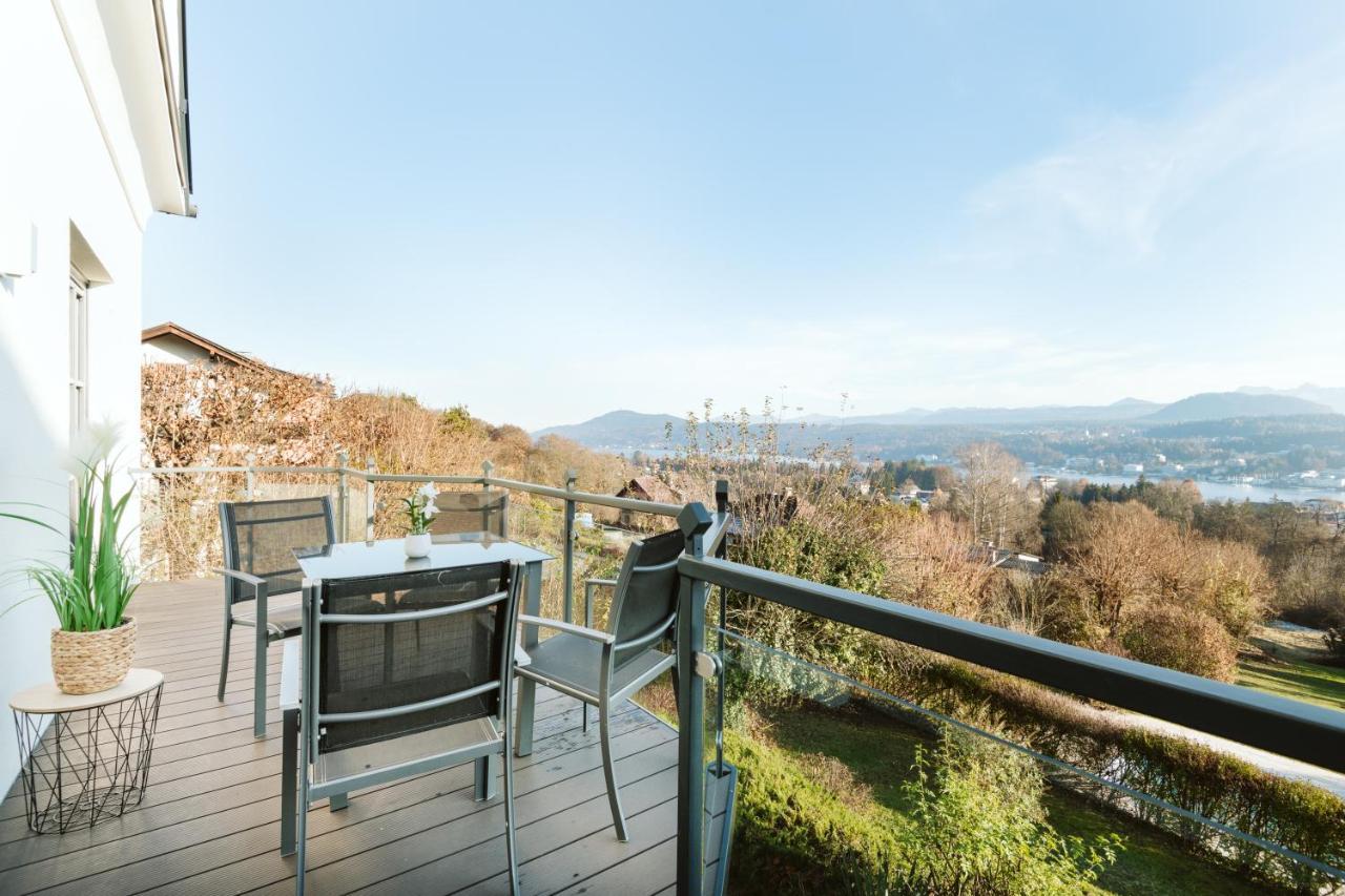 Haus Aussicht - Ferienwohnungen Velden Velden am Wörthersee Eksteriør billede